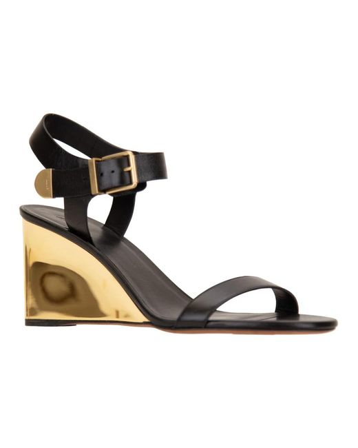 Chloé Black High Heel Sandals
