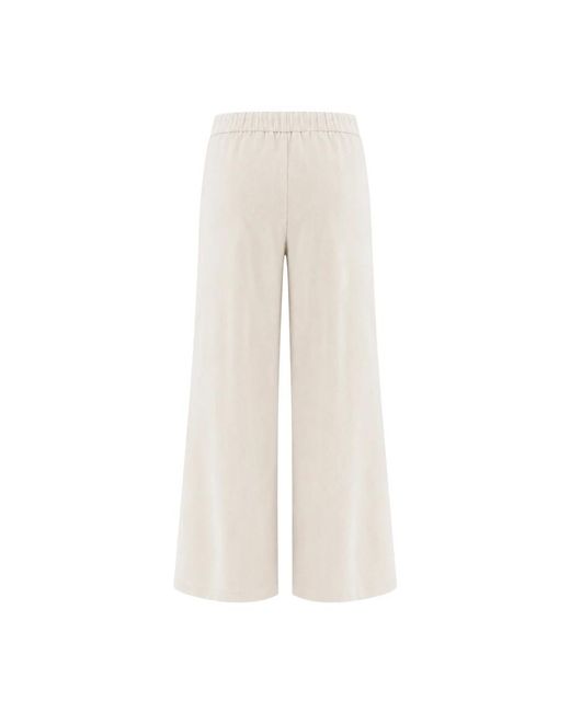 Panicale Natural Wide Trousers
