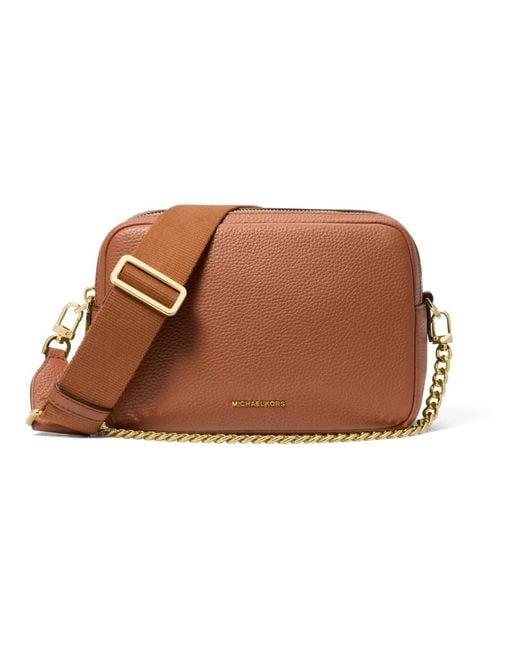 Michael Kors Brown Bryant Medium Kameratasche