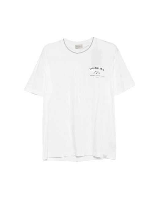 Paul & Shark T-Shirts in het White voor heren