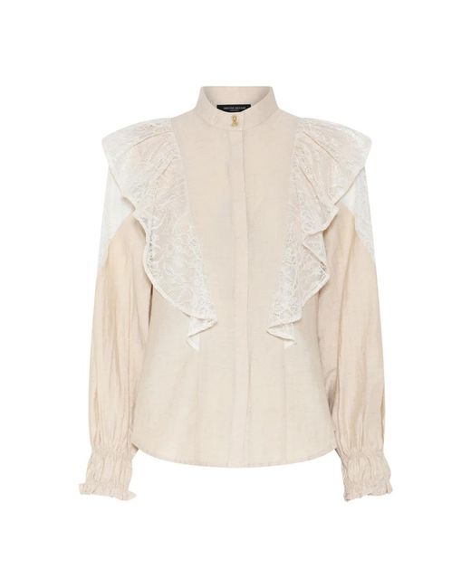 Shirts di Bruuns Bazaar in Natural