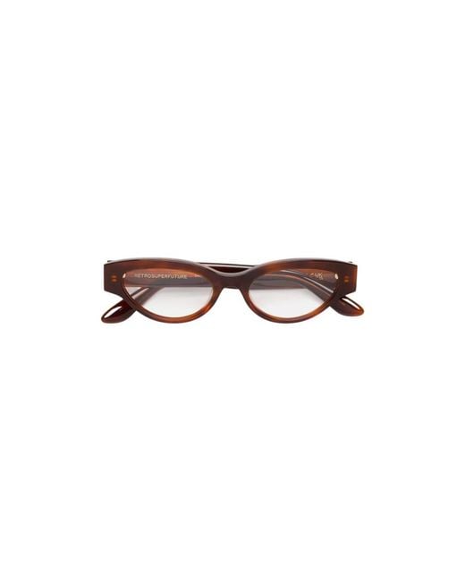 Retrosuperfuture Brown Glasses