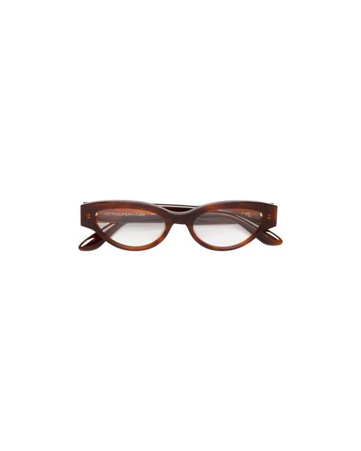 Retrosuperfuture Brown Numero 147 Optical Frame