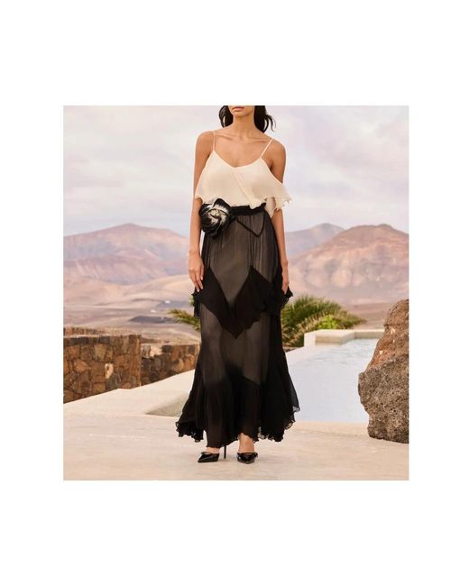 Mes Demoiselles Black Maxi Dresses