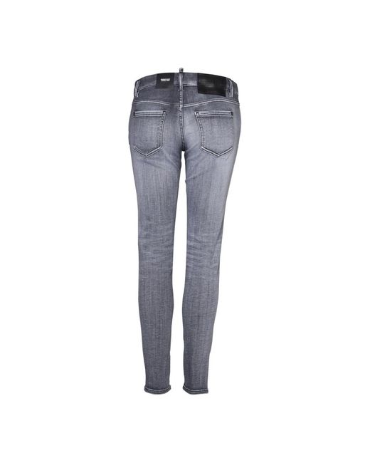 DSquared² Blue Skinny Fit Jeans