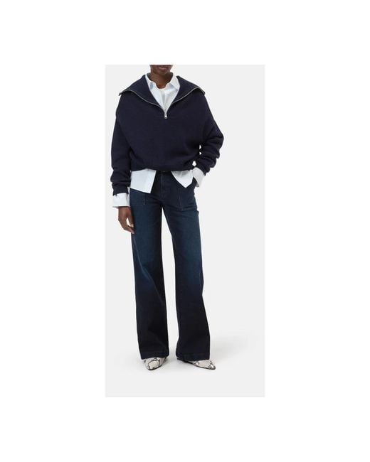 Closed Blue Wide Jeans