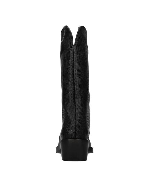 Cowboy Boots Mugler pour homme en coloris Black