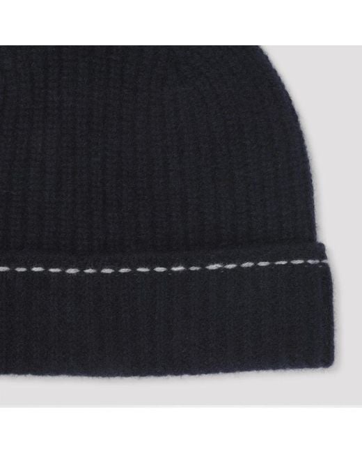 Kiton Black Beanies for men