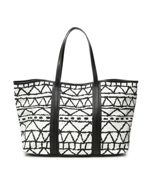 V73 Black Shopping Bags