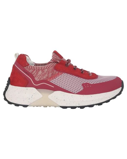 Gabor Rollingsoft Sensitive 26.996.48 Rollende Wandelsneaker in het Red