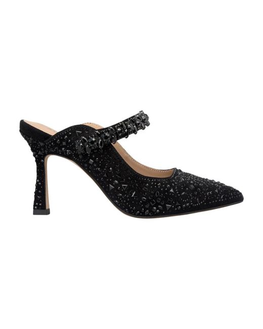 Heeled Mules di Alma En Pena. in Black
