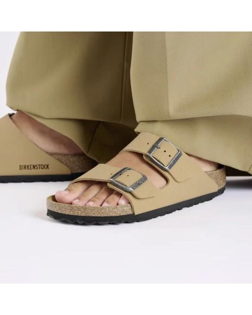Birkenstock Brown Arizona Bs Birko-flor Latte Cream Sandals 5.5 Uk