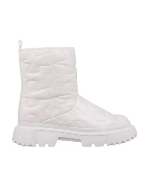 Hogan Gray Winter Boots