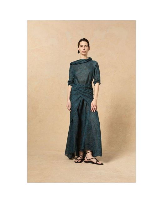 Maxi Dresses Cortana de color Blue