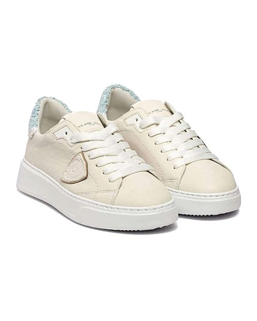 Philippe Model White Sneakers