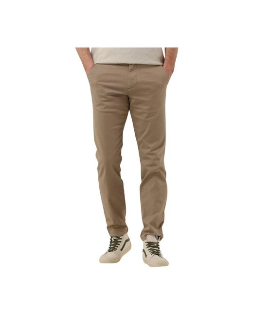 SELECTED Slim Fit Flex Hose in Natural für Herren