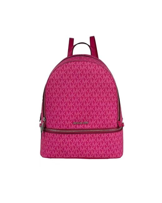 Michael Kors Pink Backpacks