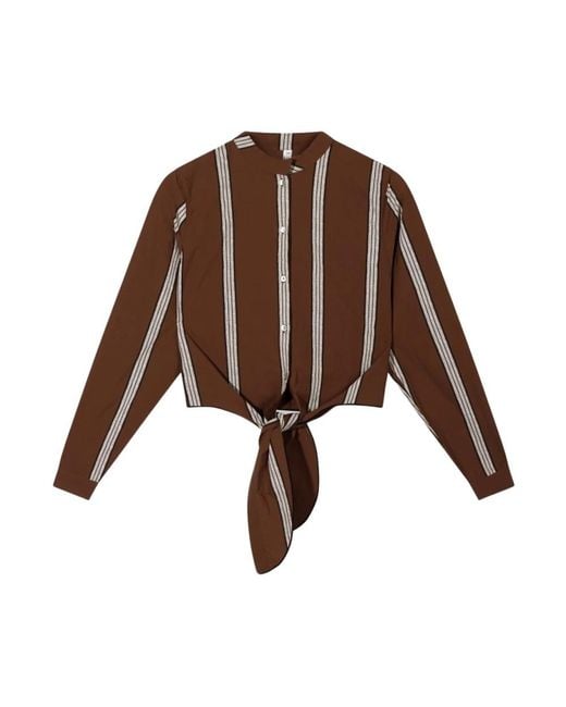 Blouses 10Days en coloris Brown