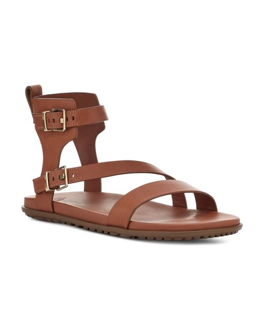 Sandalias planas Ugg de color Brown