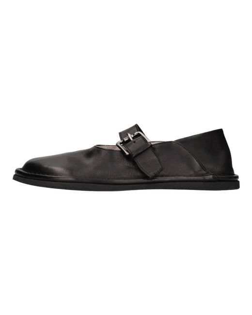 Pantanetti Black Ballerina Shoes