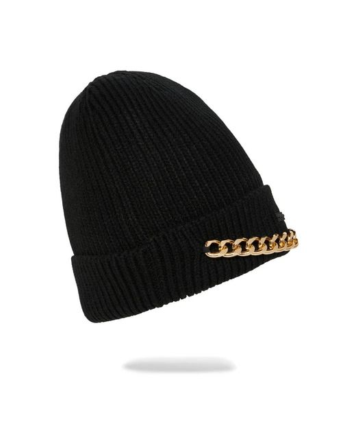 Sprayground Black Beanies