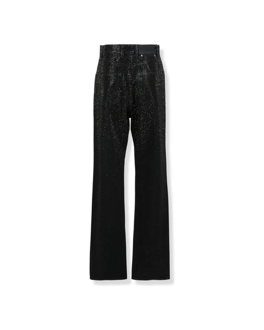 Golden Goose Deluxe Brand Black Straight Trousers