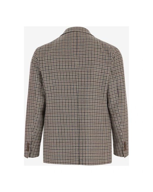 Tagliatore Gray Blazers for men