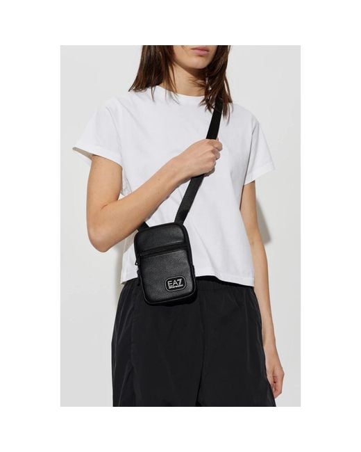 Messenger Bags di EA7 in Black da Uomo