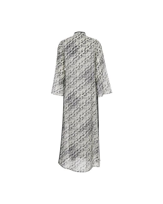 Tory Burch Maxi Dresses in het Gray