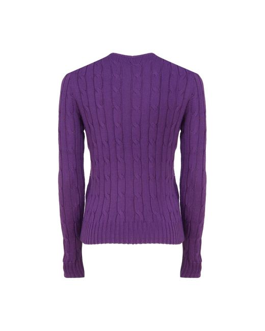 Polo Ralph Lauren Purple Round-neck knitwear