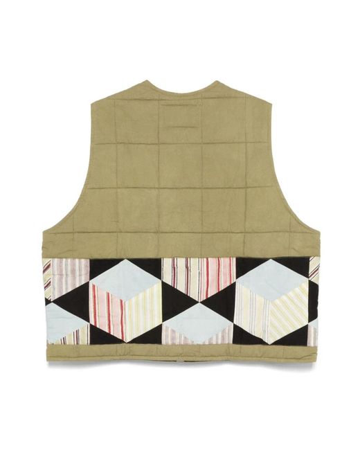 STORY mfg. Green Vests for men