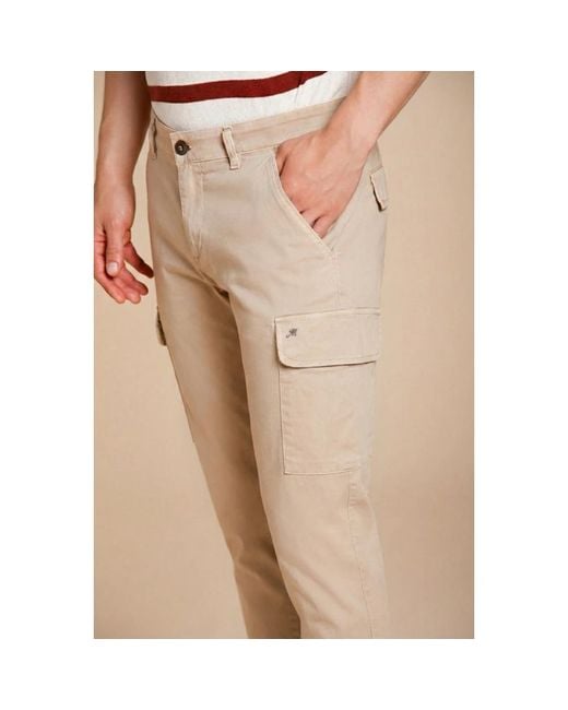 Mason's Natural Slim-Fit Trousers for men