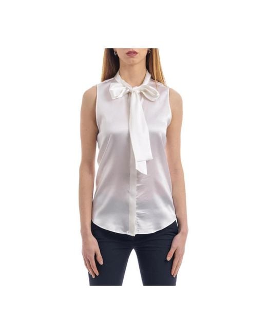 Blouses Xacus de color Purple