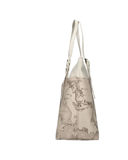 Alviero Martini 1A Classe Metallic Shopping Bags