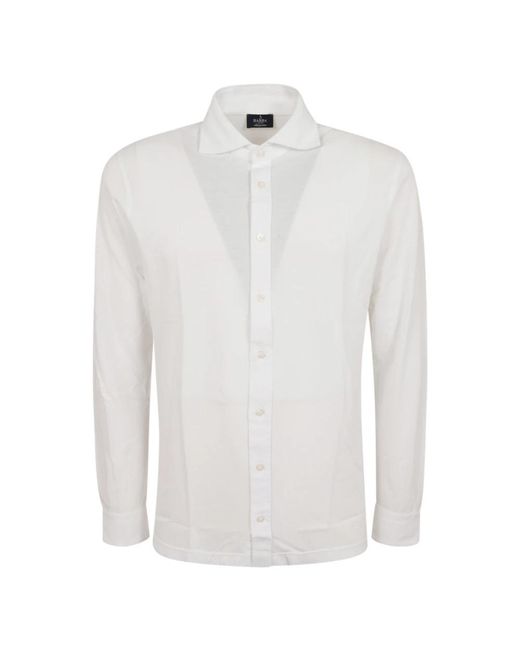 Barba Napoli White Formal Shirts for men