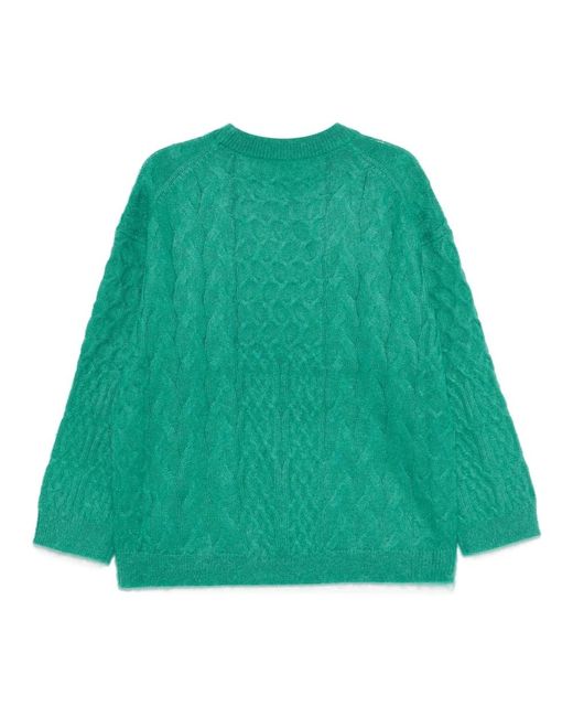 Closed Green Meadow Strickpullover Langarm