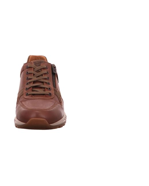 Mephisto Bruine Sneaker Bradley in het Brown voor heren