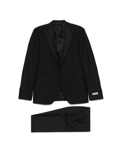 Canali Woll-Smoking-Anzug in Black für Herren