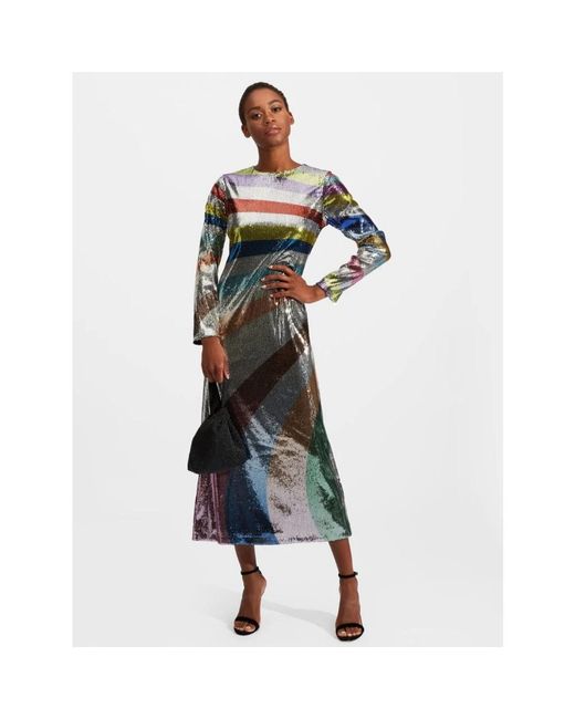 LaDoubleJ Blue Midi Dresses