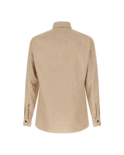Borriello Natural Casual Shirts for men