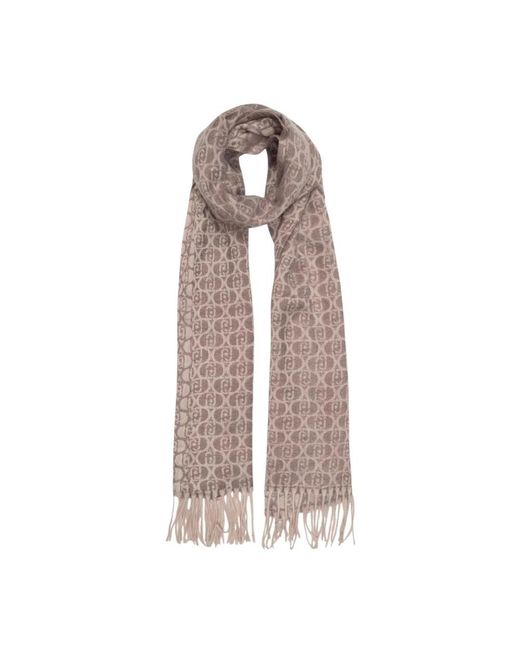 Liu Jo Pink Winter Scarves