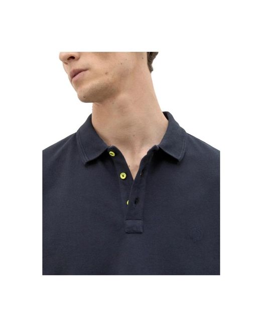 Ecoalf Blue Polo Shirts for men