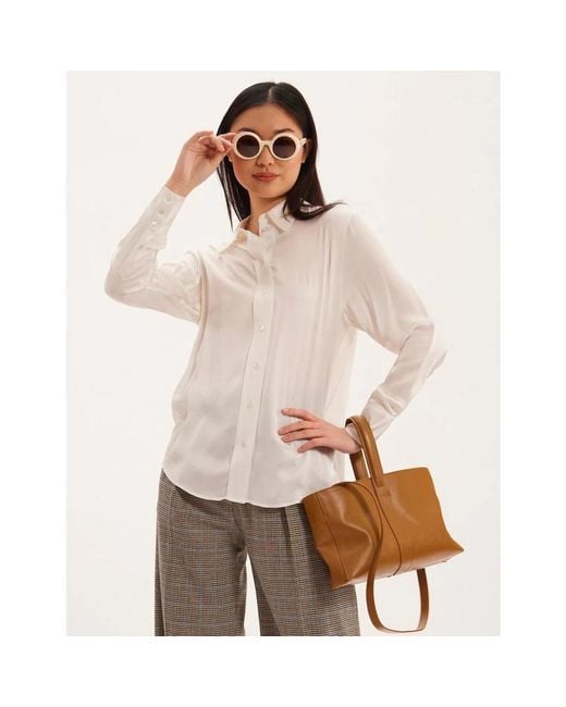 Ines De La Fressange Paris White Blouses & shirts
