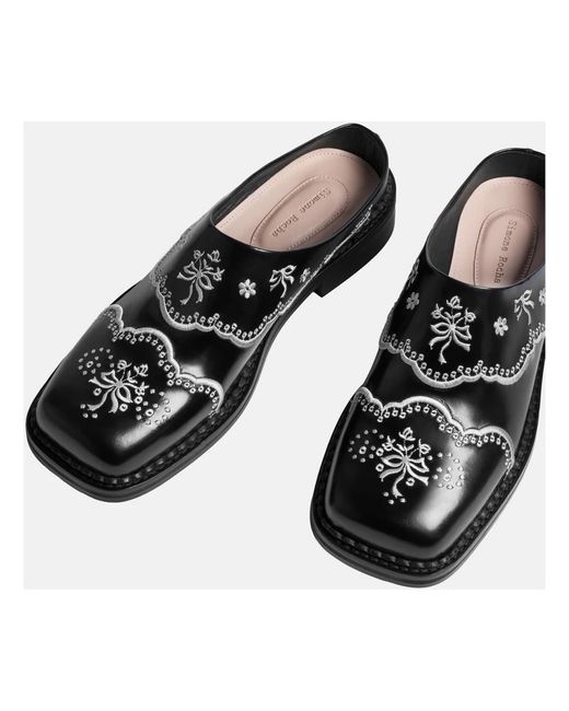 Simone Rocha Black Sabot