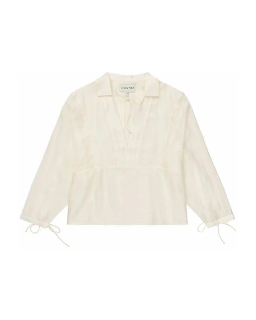 Munthe Blouses in het Natural