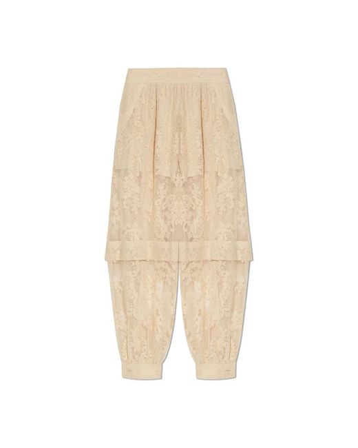 Zimmermann Natural Wide Trousers