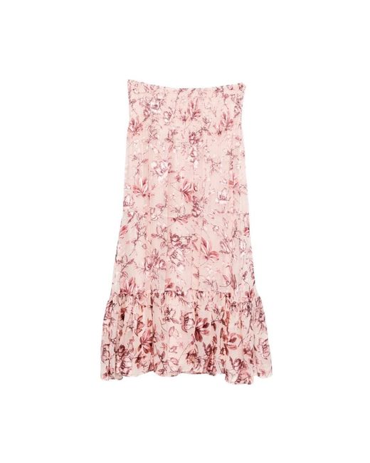 Alice + Olivia Pink Maxi Skirts