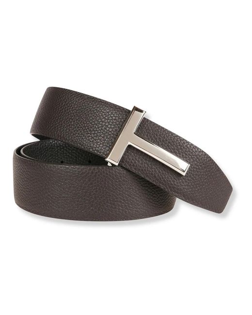 Tom Ford Gray Belts for men