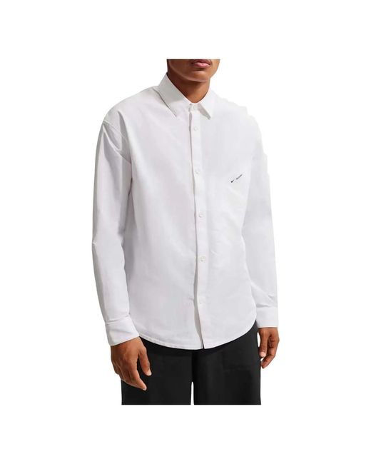 Nike Overhemden ,Wit ,Formal Shirts in het White voor heren