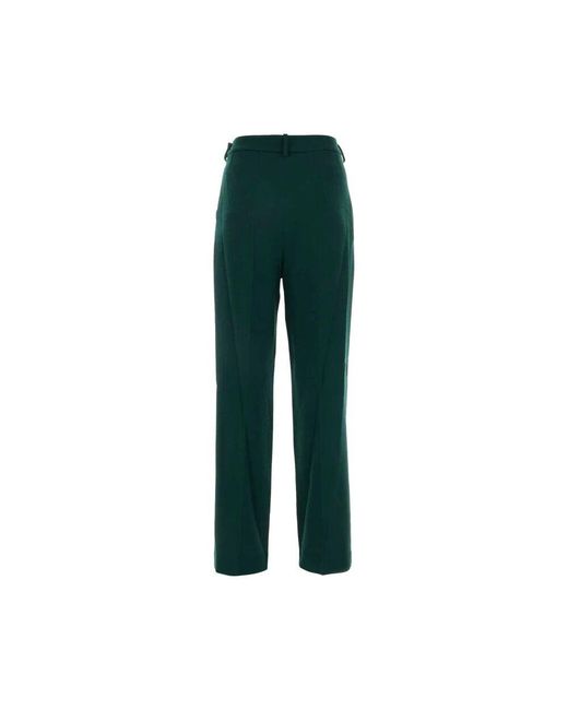 Alexandre Vauthier Green Straight Trousers